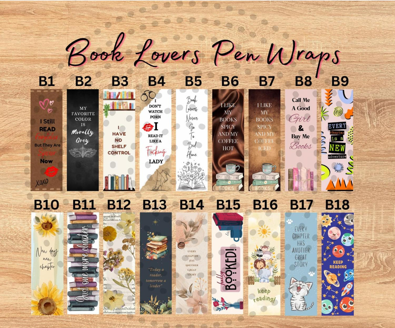 Pen Wraps 30 PACK BUNDLE For INKJOY GEL PENS