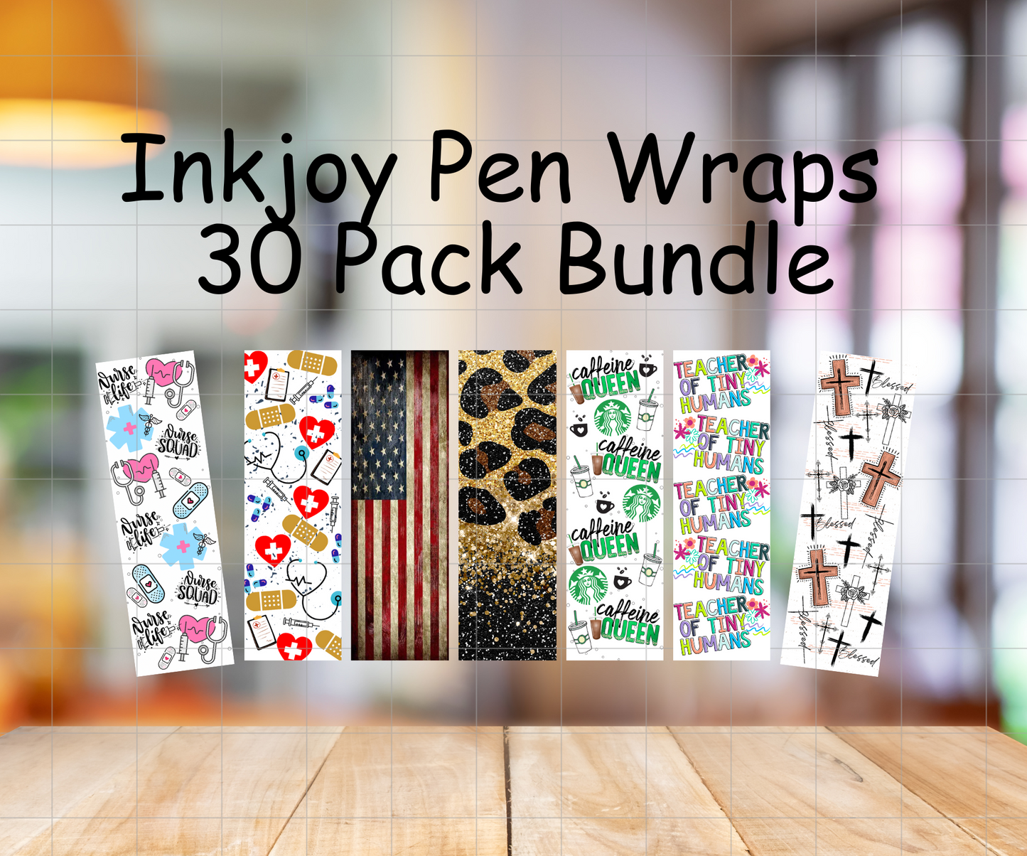 Pen Wraps 30 PACK BUNDLE For INKJOY GEL PENS
