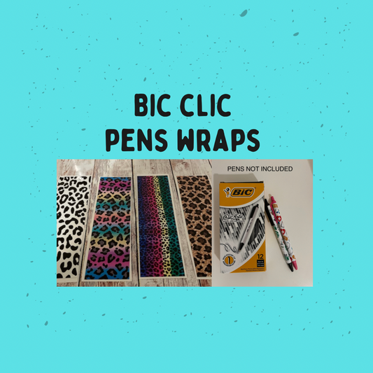 1 Pen Wrap for BIC CLIC PENS